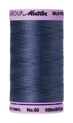 Mettler 50 Cotton Thread 500m 0311 Blue Shadow