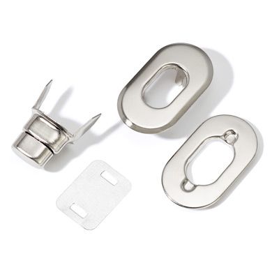 Prym Bag Turn Clasp Silver