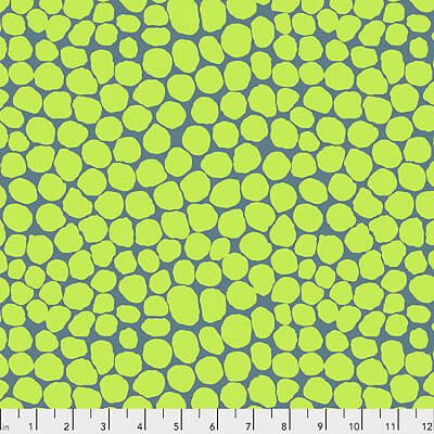 Kaffe Fassett Collective: Jumble Lime (per 1/4 metre)