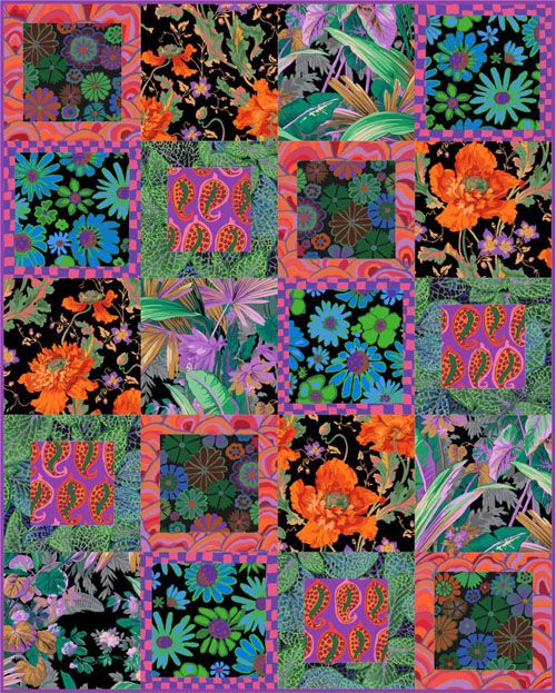 Kaffe Fassett Collective Firefly Accents Fat Quarter Bundle