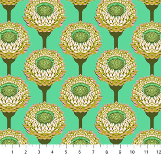 Iconic fabric: Strawflowers, Vintage