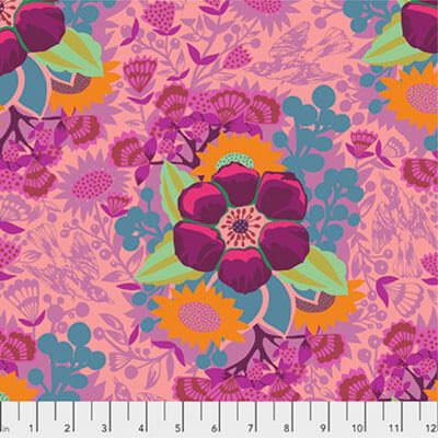 Hindsight Fabric: Piecework Rose (per 1/4 metre)