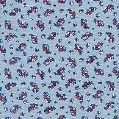 Liberty Carnaby Collection Fabric: Portobello Paisley Sky (per 1/4 metre)