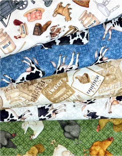 Greener Pastures Fabric: Fat Quarter Bundle