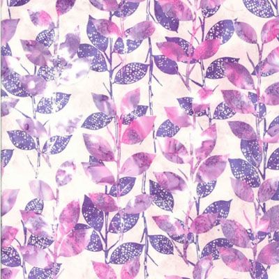 Bali Batik Handpaints Fabric: Lilly (per 1/4 metre)