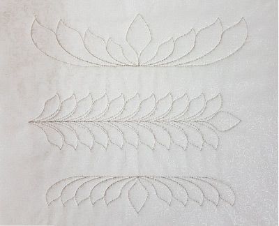 Westalee Ruler Feathered Leaf Template Set of 5