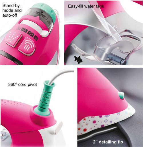 Oliso Smart Quilting Iron TG1600 ProPlus, Tula Pink