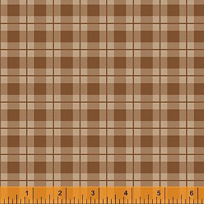 Autumn Plaids Flannels fabric: Stanley Plaid Tan (per 1/4 metre)