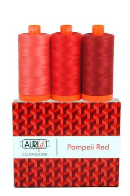 Aurifil Colour Builder Pompeii Red