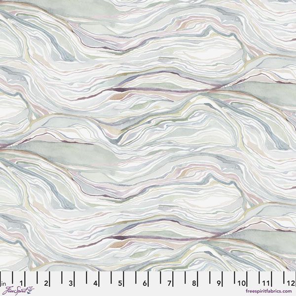 Brushstrokes fabric: Steady Hand, Multi