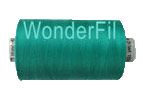 Konfetti Thread: 50wt 3 ply 100% Cotton. 1000m Spool Teal