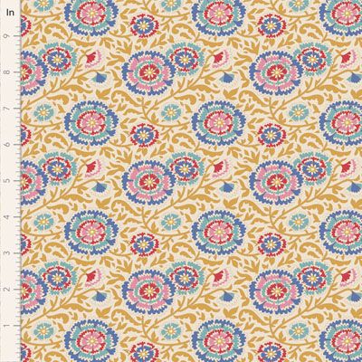 Tilda Jubilee fabric: Elodie Mustard