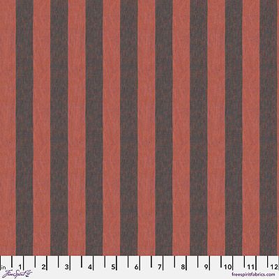 Kaffe Fassett Fabric: Shot Cotton Stripes Wide Burn (per 1/4 metre)