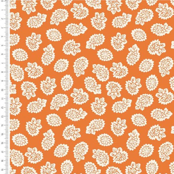 Serenity in Japan fabric: Autumn Flowers