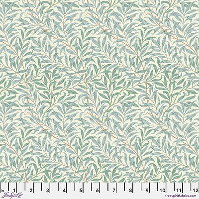 William Morris Thameside Fabric: Willow Boughs Cream (per 1/4 metre)