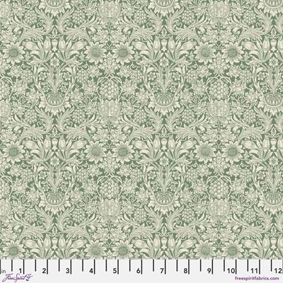 Emery Walker's House Fabric: Sunflower Herball