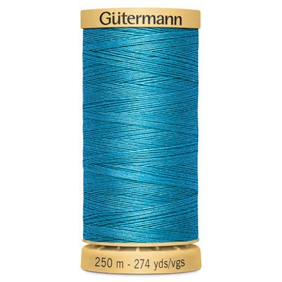 Gutermann Natural Cotton 50 Weight Thread 250m Aegean 6745