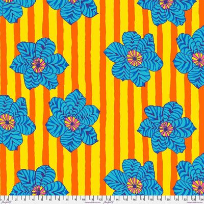 Brandon Mably Fabric Zebra Lily Orange (per 1/4 metre)