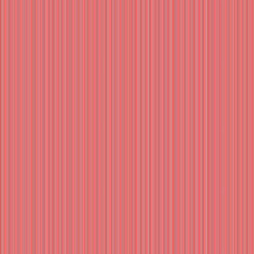 High Tide Fabric: Pin Stripes, Red