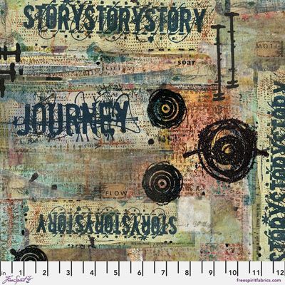 Storyboard fabric: Journey Cornfield (per 1/4 metre)