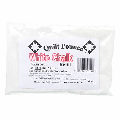 White Quilt Pounce Wash or Brush Off Refill