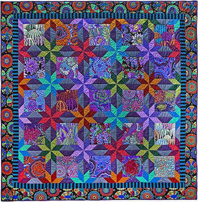 Kaffe Fassett Starry Night Quilt Kit