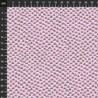 Briarwood fabric: Accent Flowers Pink (per 1/4 metre)