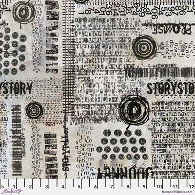 Storyboard fabric: Printed Matter Paper (per 1/4 metre)