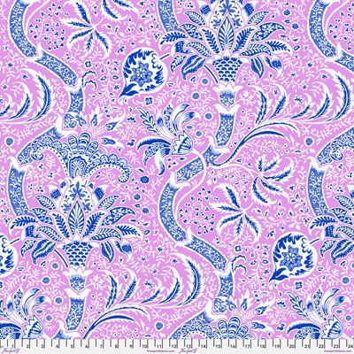 Kaffe Fassett x Morris & Co Fabric: Indian Pink