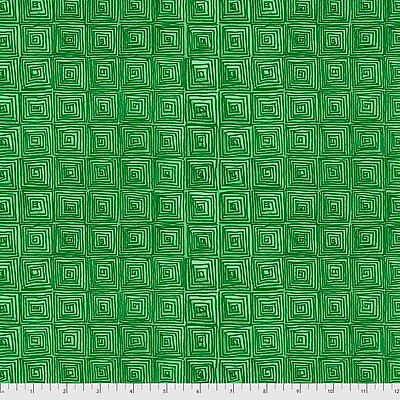 Free Spirit Game Day fabric: Maze Green (per 1/4 metre)