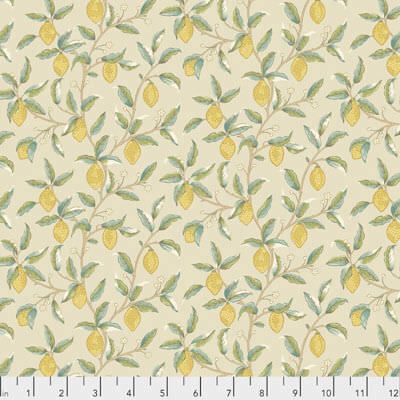 Orkney by Morris & Co Fabric: Lemon Tree Linen (per 1/4 metre)