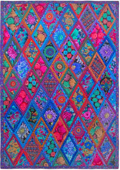 Kaffe Fassett Midnight Diamonds Quilt Kit