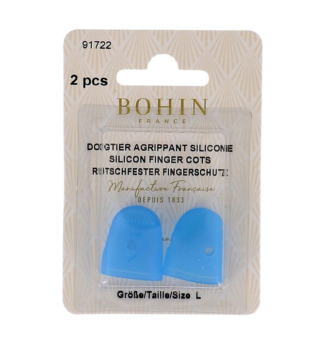 Bohin Finger Thimbles Large (Rubber) x2