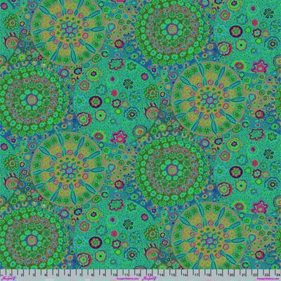 Kaffe Fassett Collective Quilt Back Fabric: Millefiore Jade