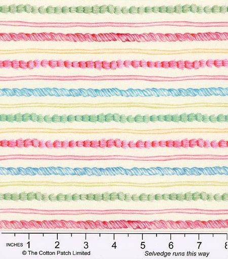 Summer Crush fabrics: Piping Stripes