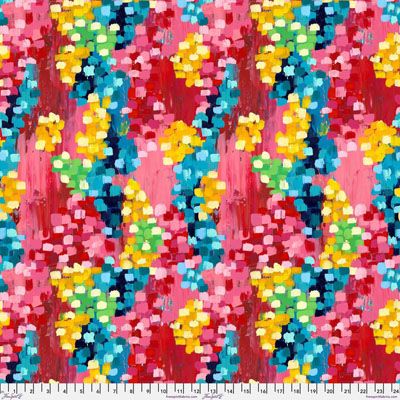 Garden Delight Fabric: Bliss Raspberry (per 1/4 metre)