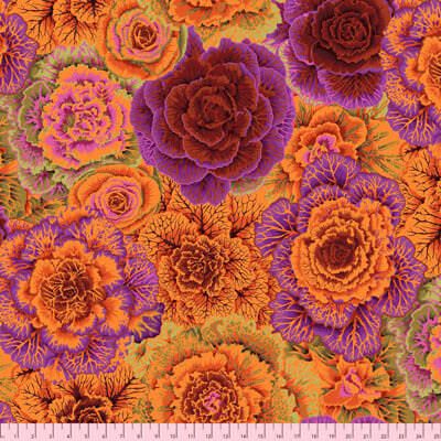 Philip Jacobs Fabric Brassica Orange (per 1/4 metre)