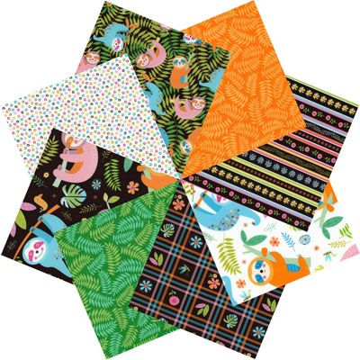 Don't Hurry, Be Happy Fat Quarter Bundle