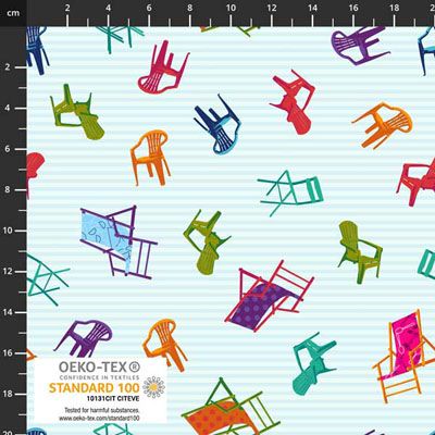 Happy Camper fabrics: Chairs