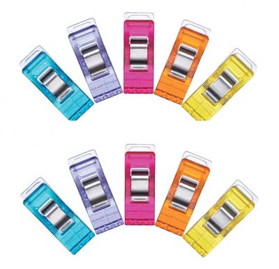 Clover Wonder Clips Neon Colours (50 per pack)