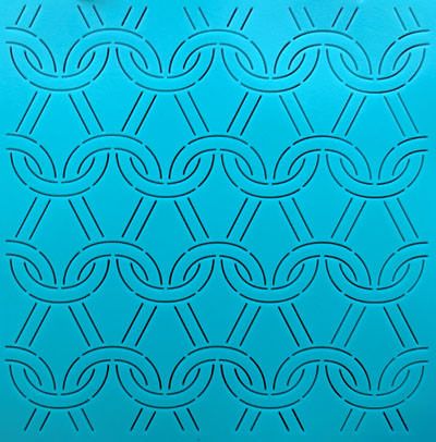 Quilt Stencil  12' Rope Background