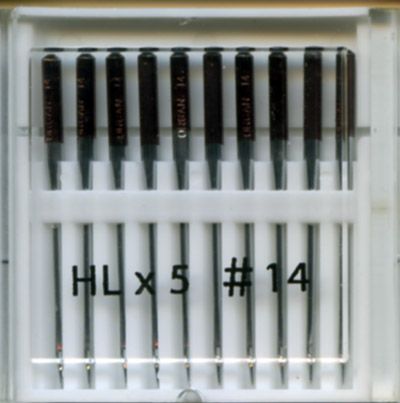 HLX5 Needles Size 14 for Janome 1600P Sewing Machine