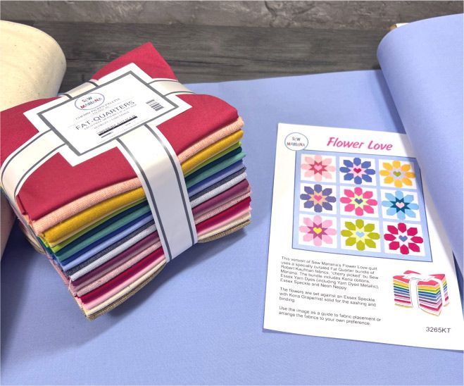 Flower Love Quilt Kit