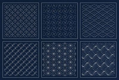 Sashiko Sampler Indigo