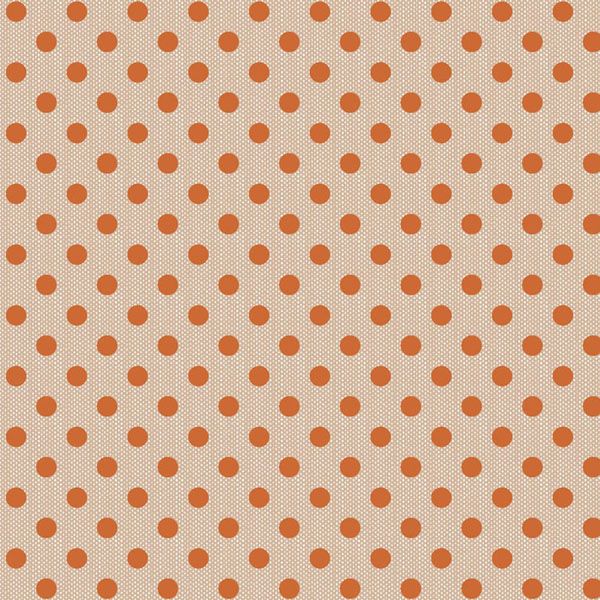 Tilda fabric: Creating Memories Autumn Polkadot Ginger