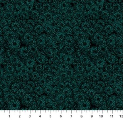 Indelible fabric: Chrysanthemum, Lush