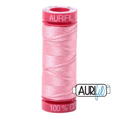 Aurifil 12 Cotton Thread 2425 Bright Pink