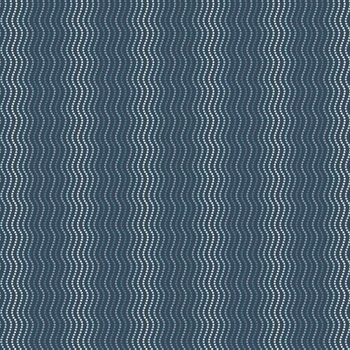 High Tide Fabric: Waes, Dark Blue