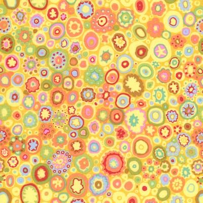 Kaffe Fassett Fabric Paperweight Yellow (per 1/4 metre)