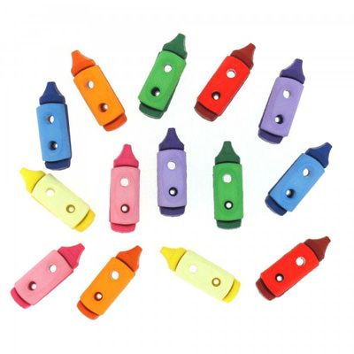 Sew Cute Crayons Buttons